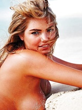 Famous Kate Upton topless and braless! Fuck yeah!