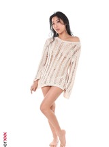 Emiri Momota teases with lacy lingerie but ends up completely naked - Photo 00