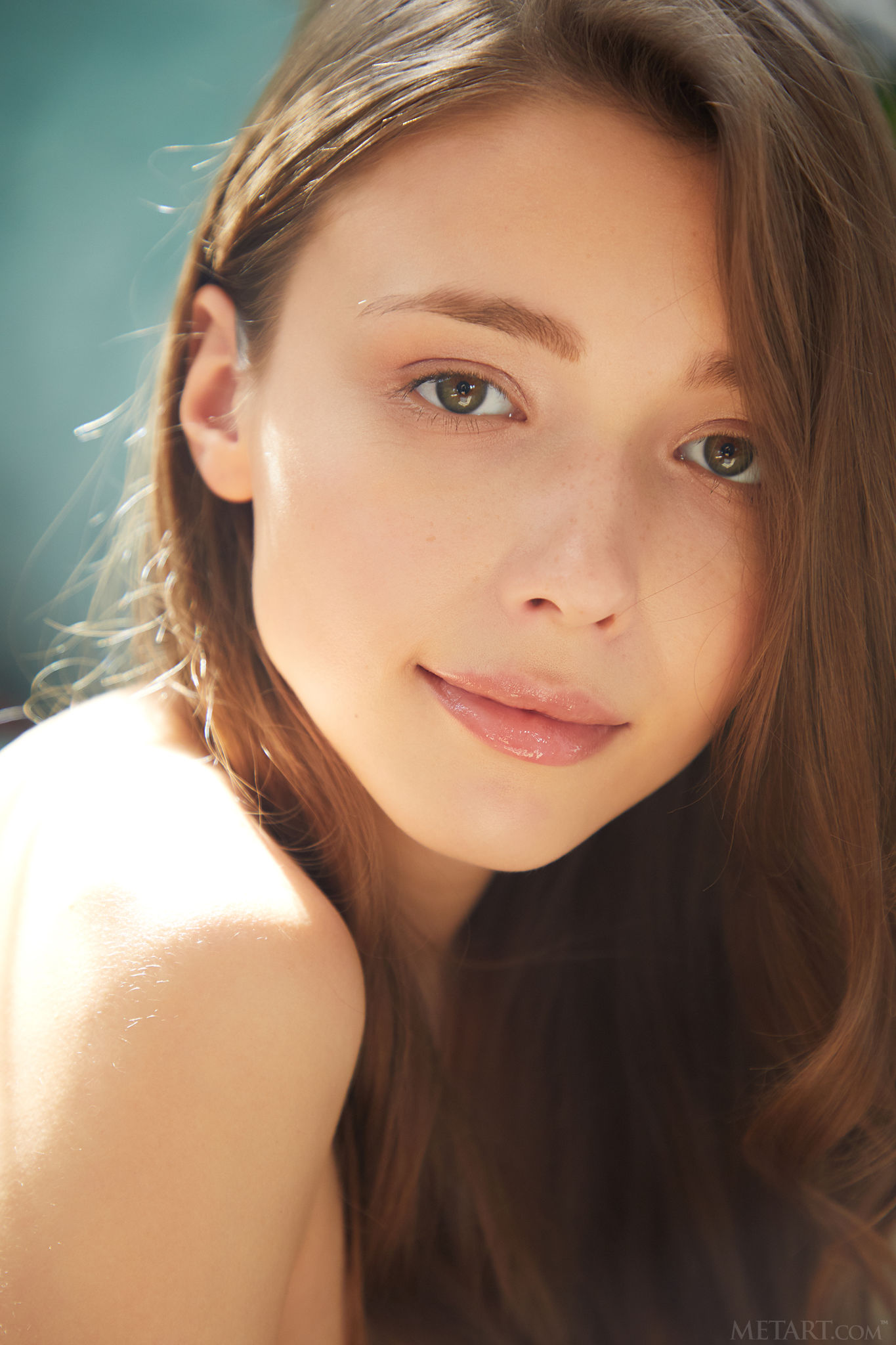 Mila Azul Licks Her Beautiful Breasts Suggestively - Photo 13