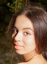 Eveline Angel Strips Nude Outdoors Enjoying Breezy Summer Warmth Masturbating Solo - Photo 19