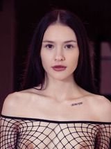 Matty Enjoying Erotic Masturbation With Fishnet And Ass Play - Photo 01