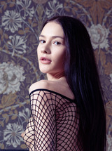 Matty Enjoying Erotic Masturbation With Fishnet And Ass Play - Photo 18