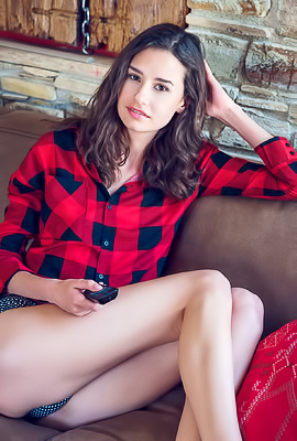 Cristin Slides A Hand Between Her Legs