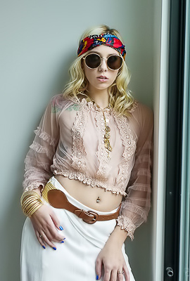 Chanel Grey Organic Teen Orgasms