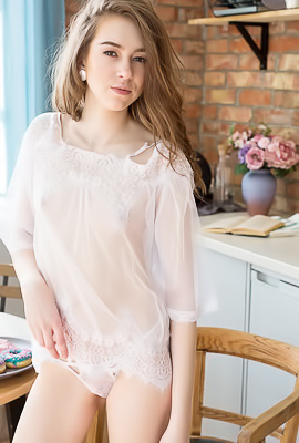 Skinny Girl Shows Off