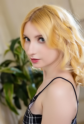 Minnie Lighter Squeezing Her Gorgeous Breasts Sensuously