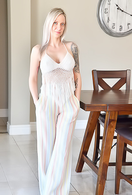 Milf Babe In Sexy See-through Panties