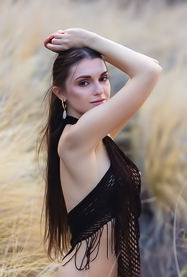 Monika May Naked And Free-spirited