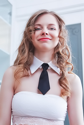 Siya Dressed For Cosplay Fun In A Flirty Housemaid Ensemble