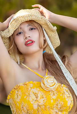 Danny Her Soft Breasts Jiggling In Her Snug Crop Top As Light And Shadow Play