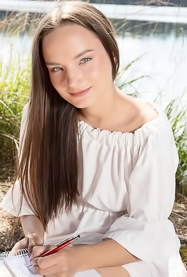 Deena Rolling Over To Flaunt Her Sexy Booty