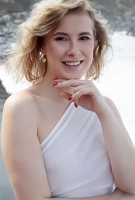 Casey Clinging To Her Lovely Breasts And Luscious Booty Like A Second Skin