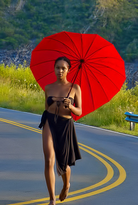 Oli H Argentinian Brunette Following A Guide