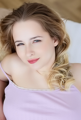 Neu Ling Seductive Solo Display Teases With Lingerie On Lilac Bed