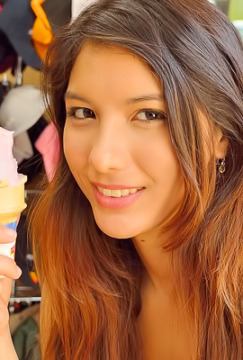 Melody FTVs Legendary Curves Entice In Public