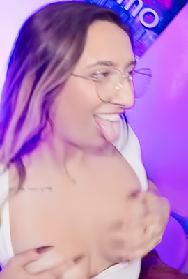 Hailey Rose Tugs Thong to Showcase a Saline-Slick Bum