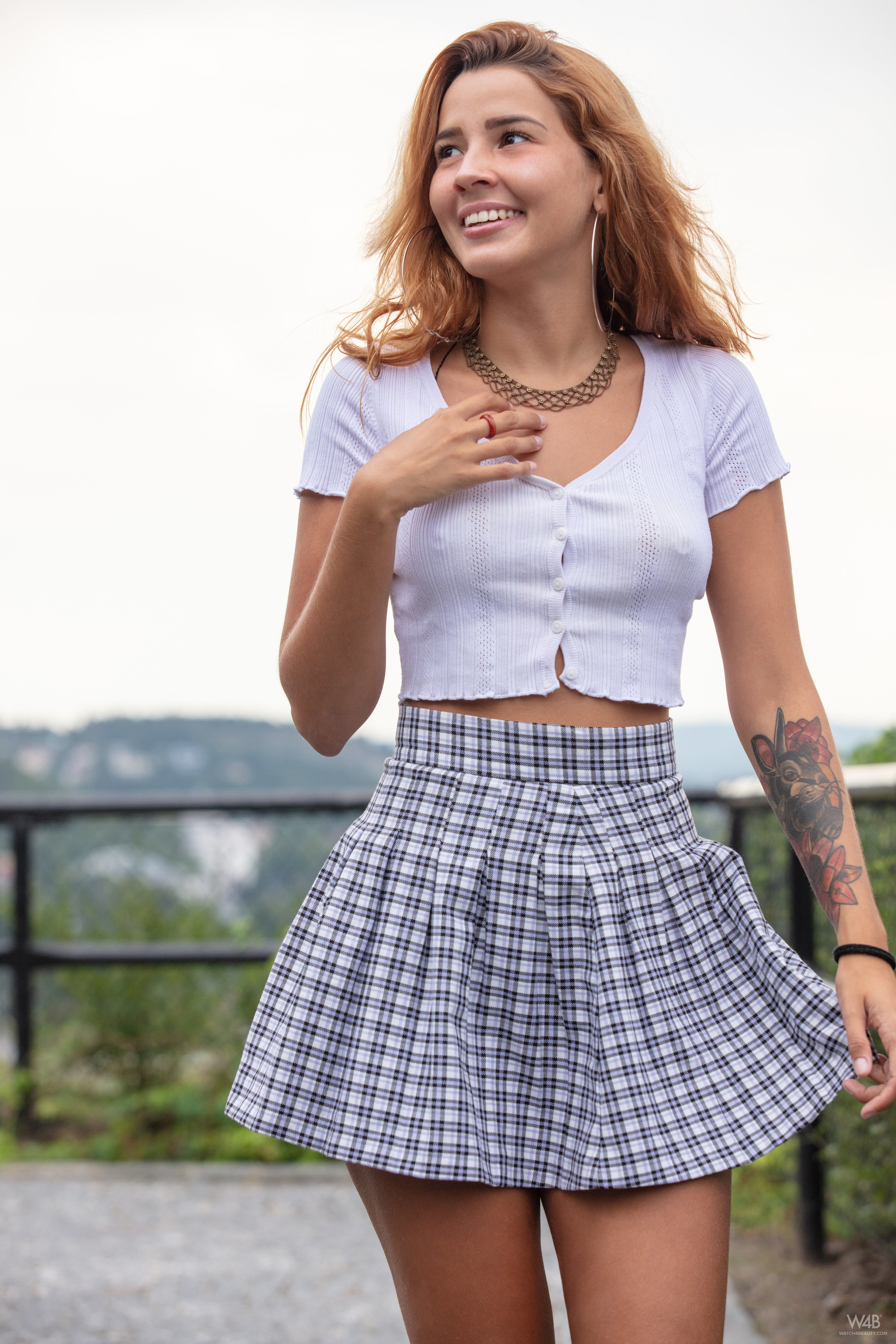 Agatha In Walk Around Prague - Photo 02